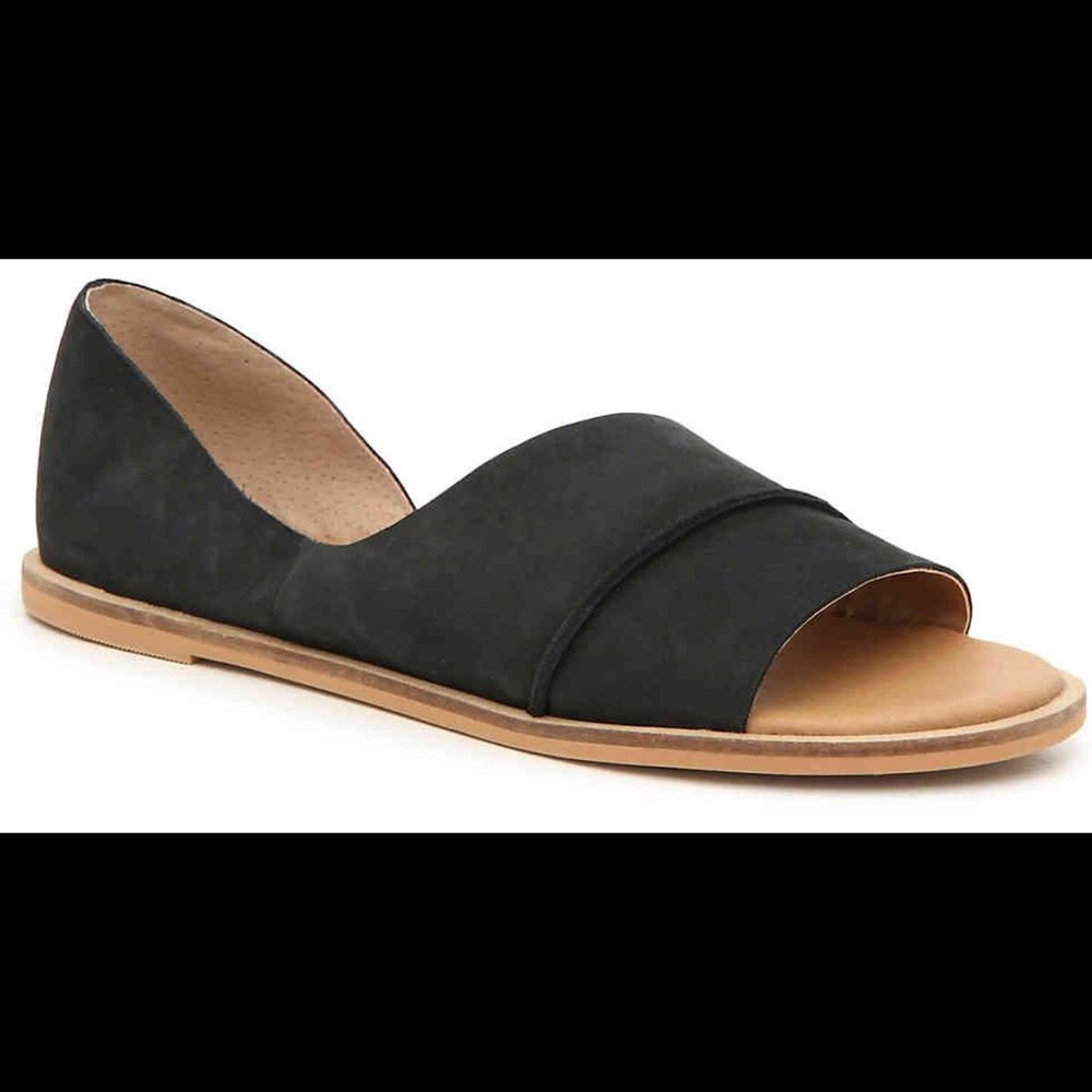 ☀️Lucky Brand Fenton open toe flat size 8.5